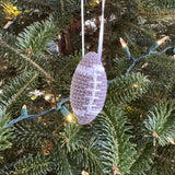 Amigurumi Mini Football Ornament