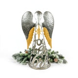 Joy to the World Oil Drum Angel