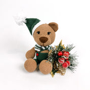 Amigurumi Christmas Bear - Green
