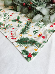 Christmas Greenery Placemat Set