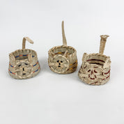 Woven Kitty Cat Basket