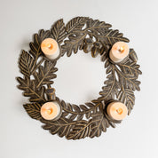 Autumn Candle Oil Drum Wreath - FMSCMarketplace.org