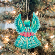 Radiant Angel Oil Drum Ornament
