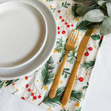 Christmas Greenery Placemat Set