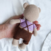 Amigurumi Benny the Bear and Buzzy Bee