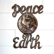 Peace on Earth Globe Wall Art