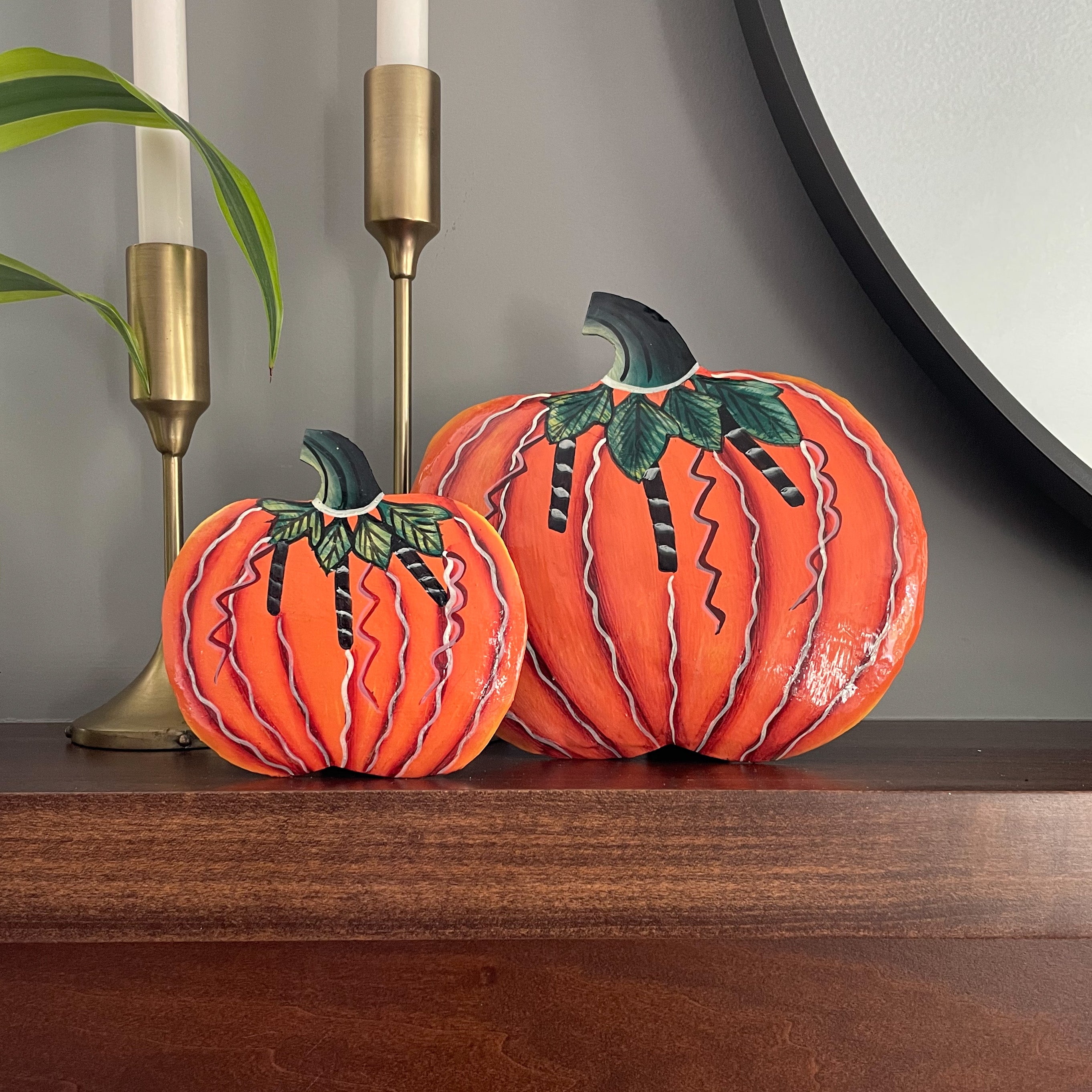 Painted Standing Pumpkin - FMSCMarketplace.org