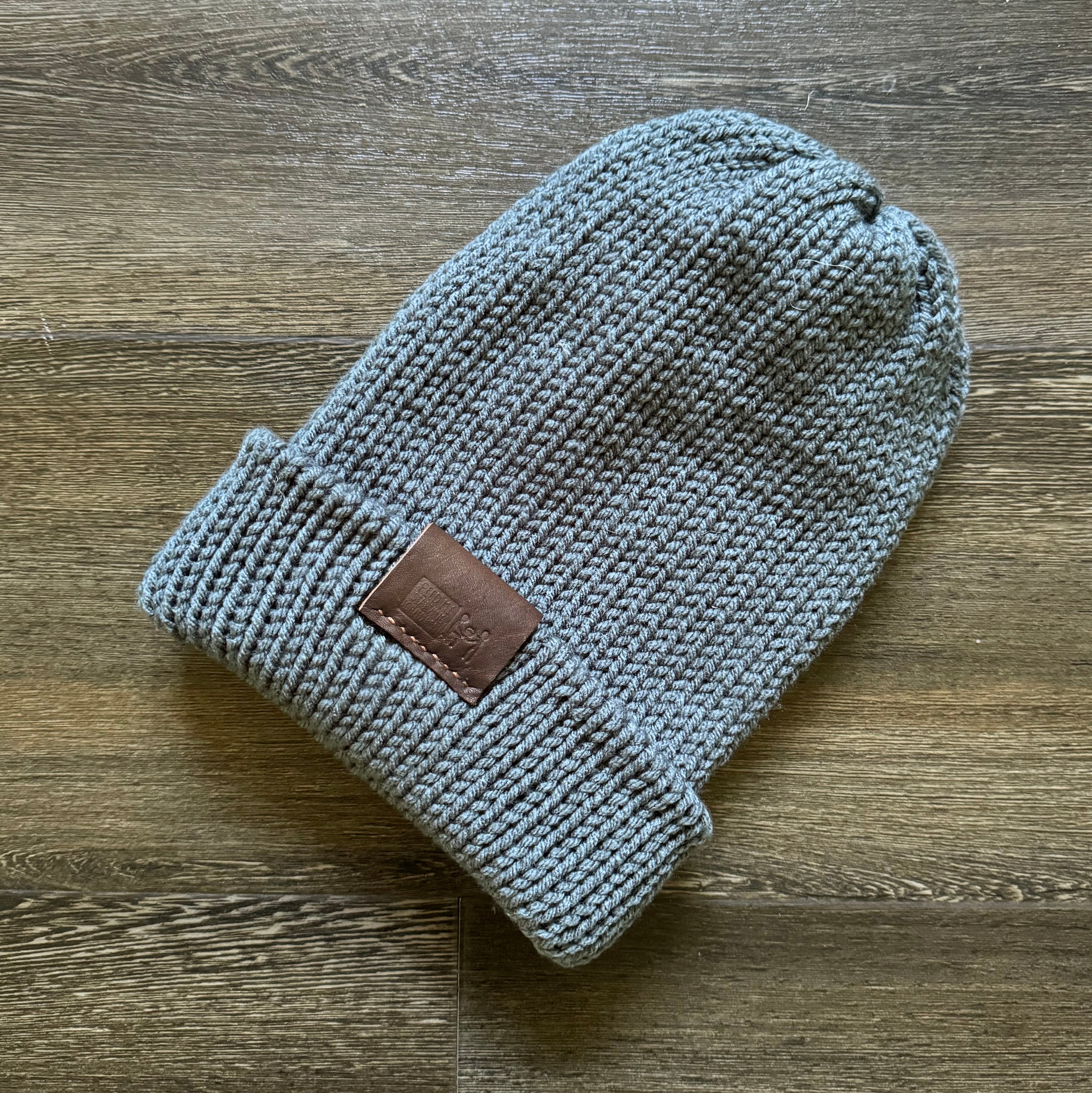 FMSC Leather Patch Tise Beanie