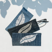 Glasses Case with Feather