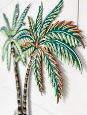 Palm Tree Oil Drum Art