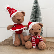 Amigurumi Christmas Bear - Red