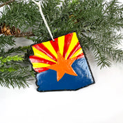 Arizona Flag Oil Drum Ornament