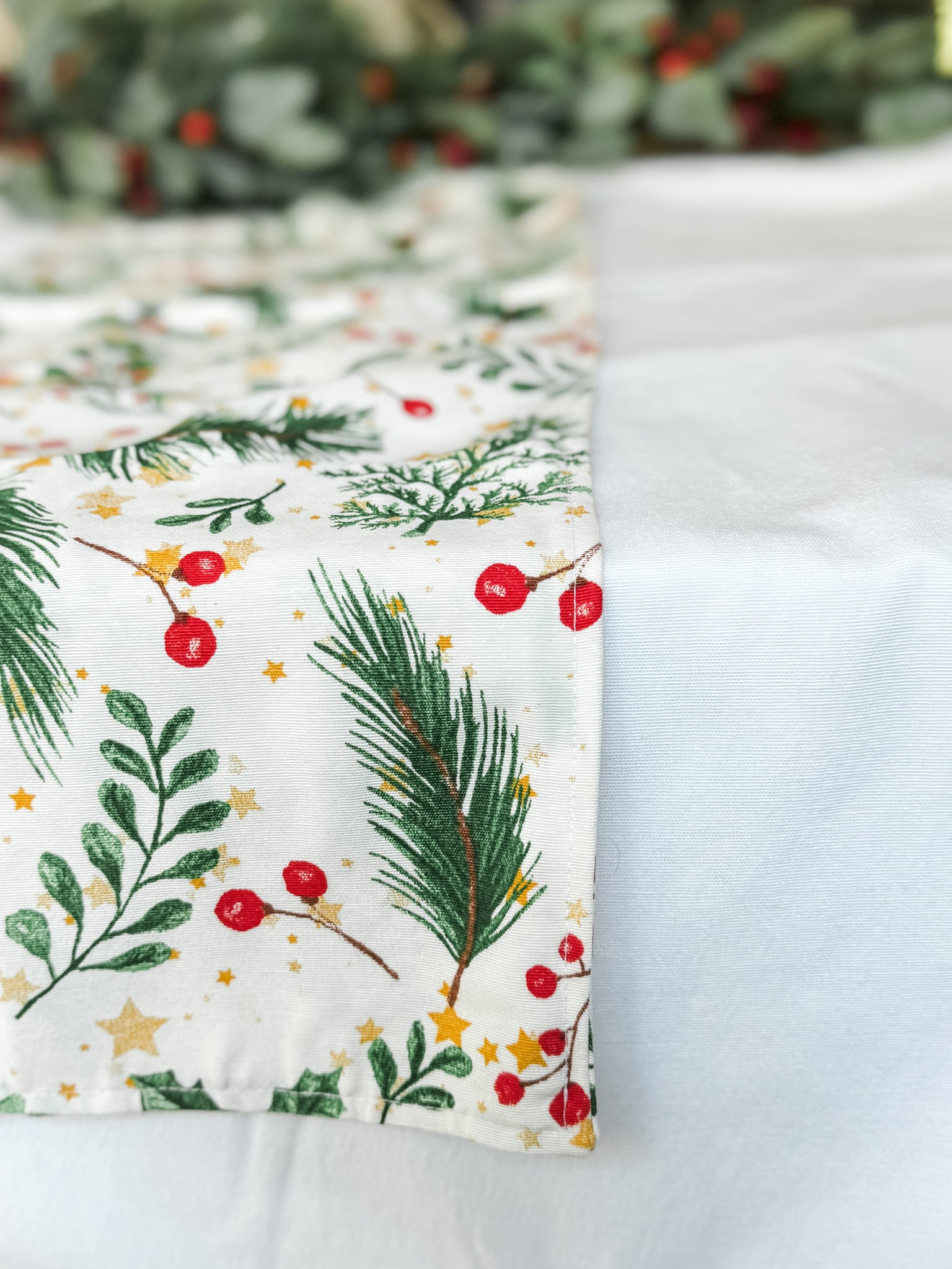 Christmas Greenery Table Runner | FMSC MarketPlace