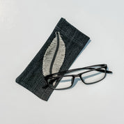 Glasses Case with Feather