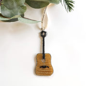 Beaded Guitar Ornament