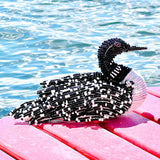 Beaded Loon