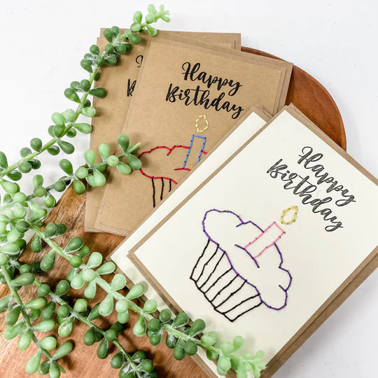 Birthday Cupcake Greeting Card Set - FMSCMarketplace.org