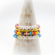 DIY Paper Bead Bracelet Set
