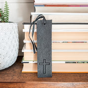 Leather Cross Bookmark