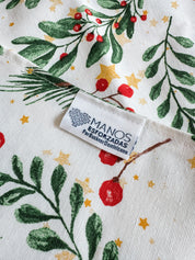 Christmas Greenery Placemat Set
