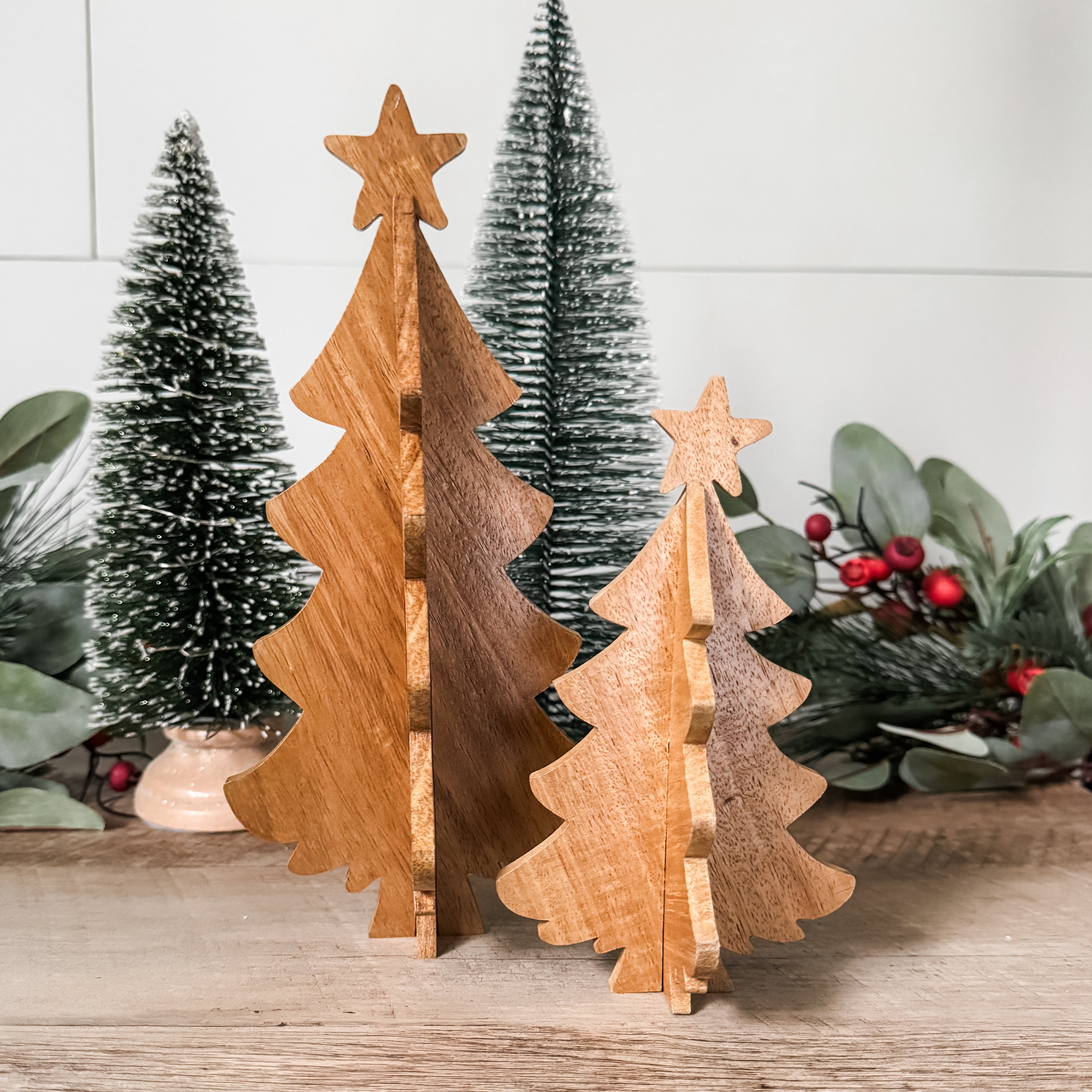 Mangium Wood Christmas Tree - FMSCMarketplace.org
