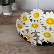 Metal Daisy Bowl