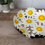 Metal Daisy Bowl