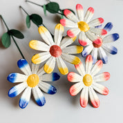 Oil Drum Daisy Plant Stakes