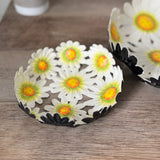 Small Metal Daisy Bowl