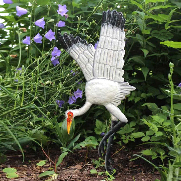 Crane Garden Stake - FMSCMarketplace.org