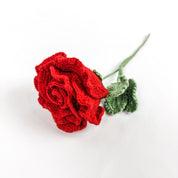 Amigurumi Crimson Rose