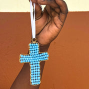 Woven Cross Ornament - FMSCMarketplace.org