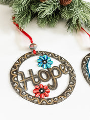 Haitian Flower Ornament