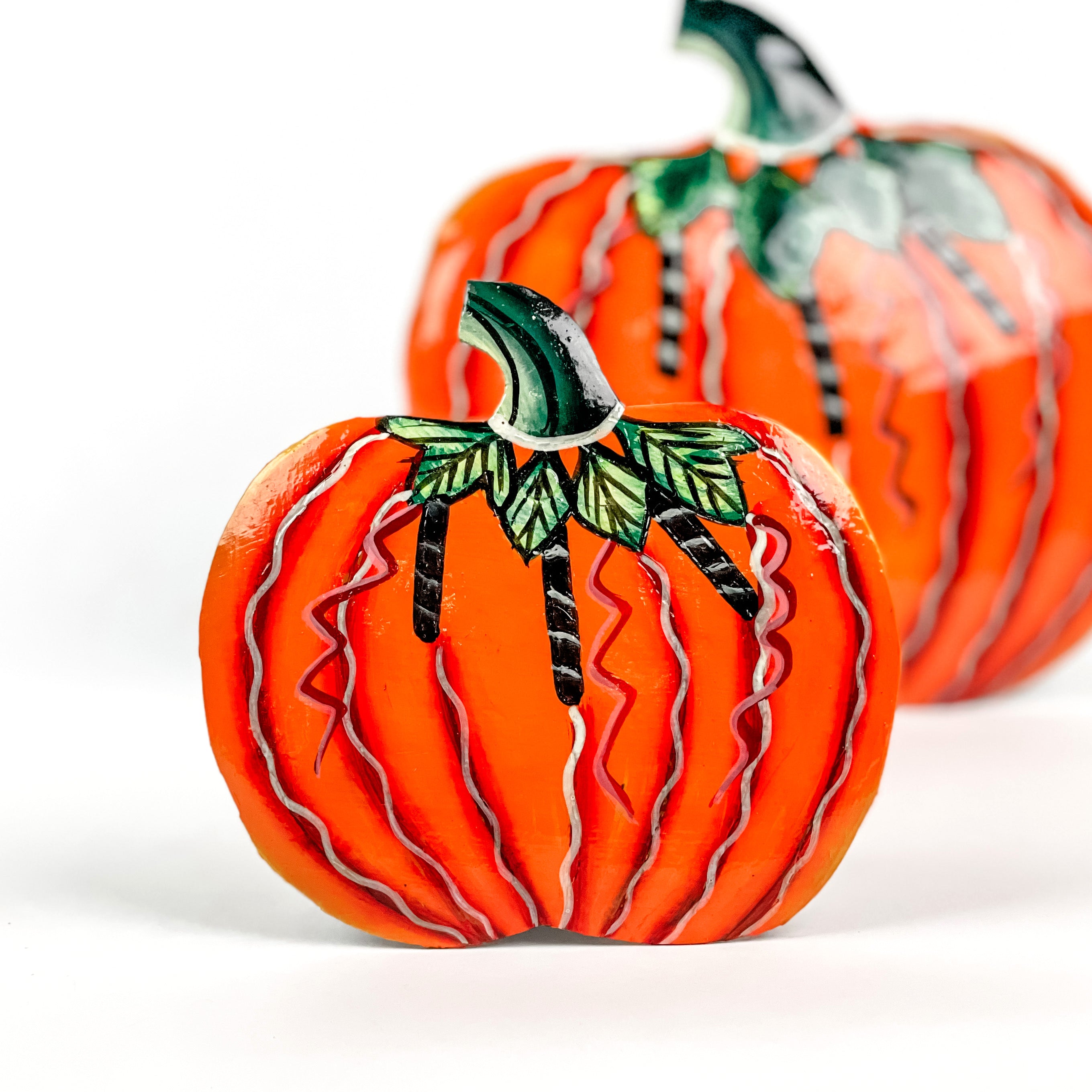 Painted Standing Pumpkin - FMSCMarketplace.org