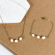 Three Pearl Necklace
