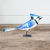 Blue Jay Sculpture