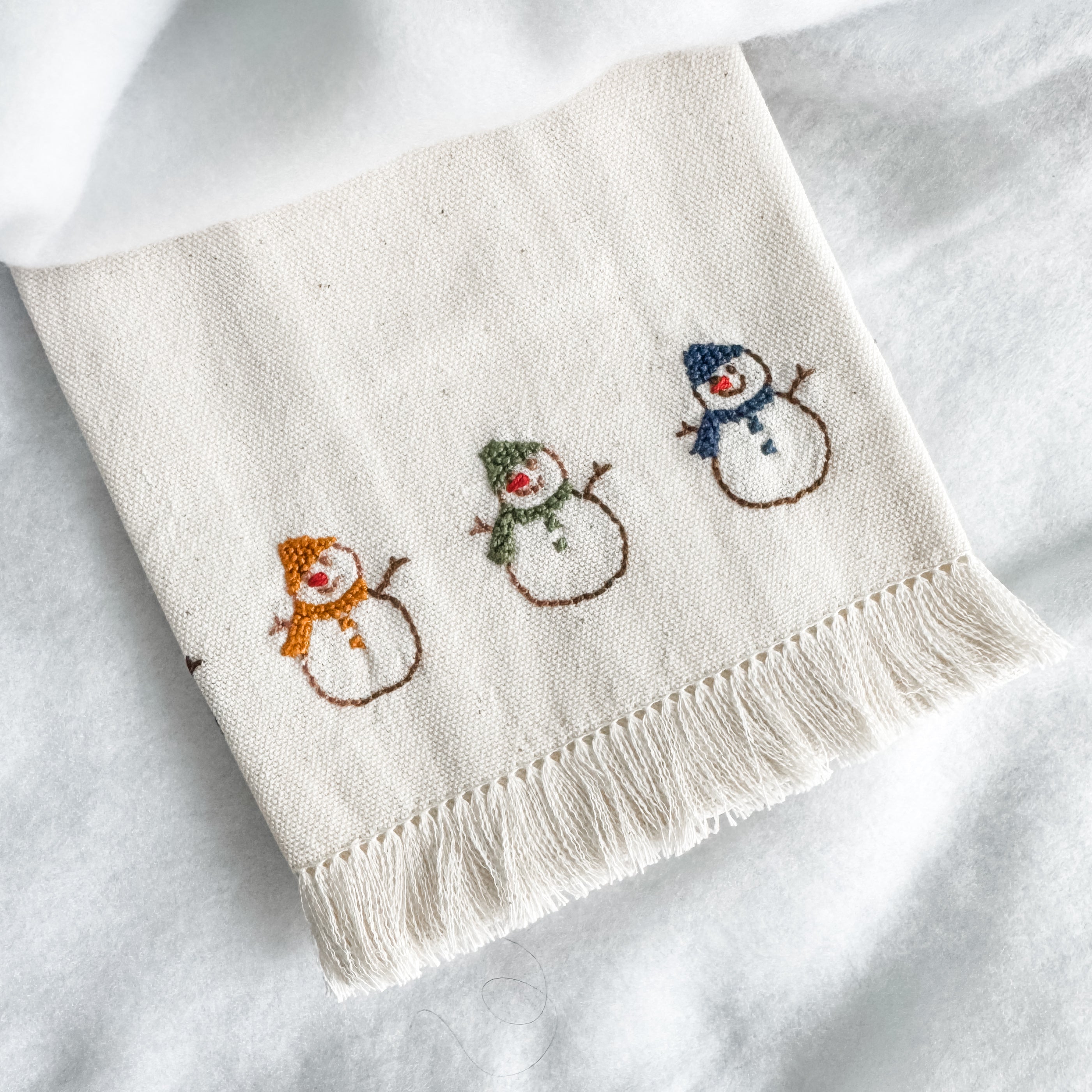 Monthly Embroidered Tea Towel Collection