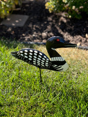 Loon Garden Stake