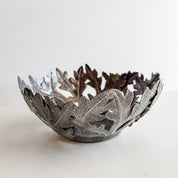 Small Metal Leaf Bowl