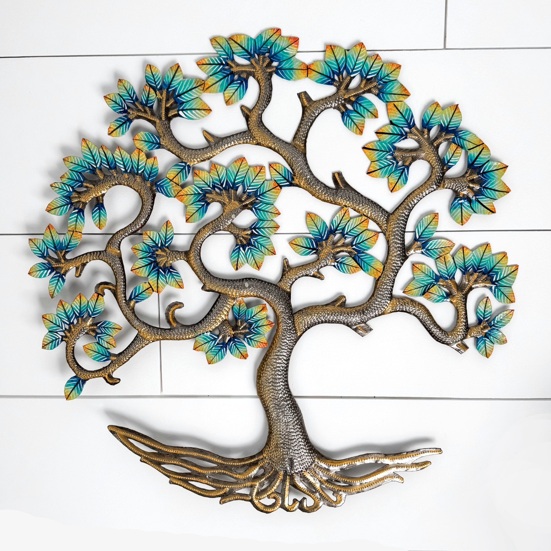 Dazzling Tree of Life Oil Drum Art - FMSCMarketplace.org