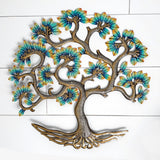 Dazzling Tree of Life Oil Drum Art