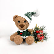 Amigurumi Christmas Bear - Green