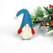 Beaded Gnome with Sisal Beard