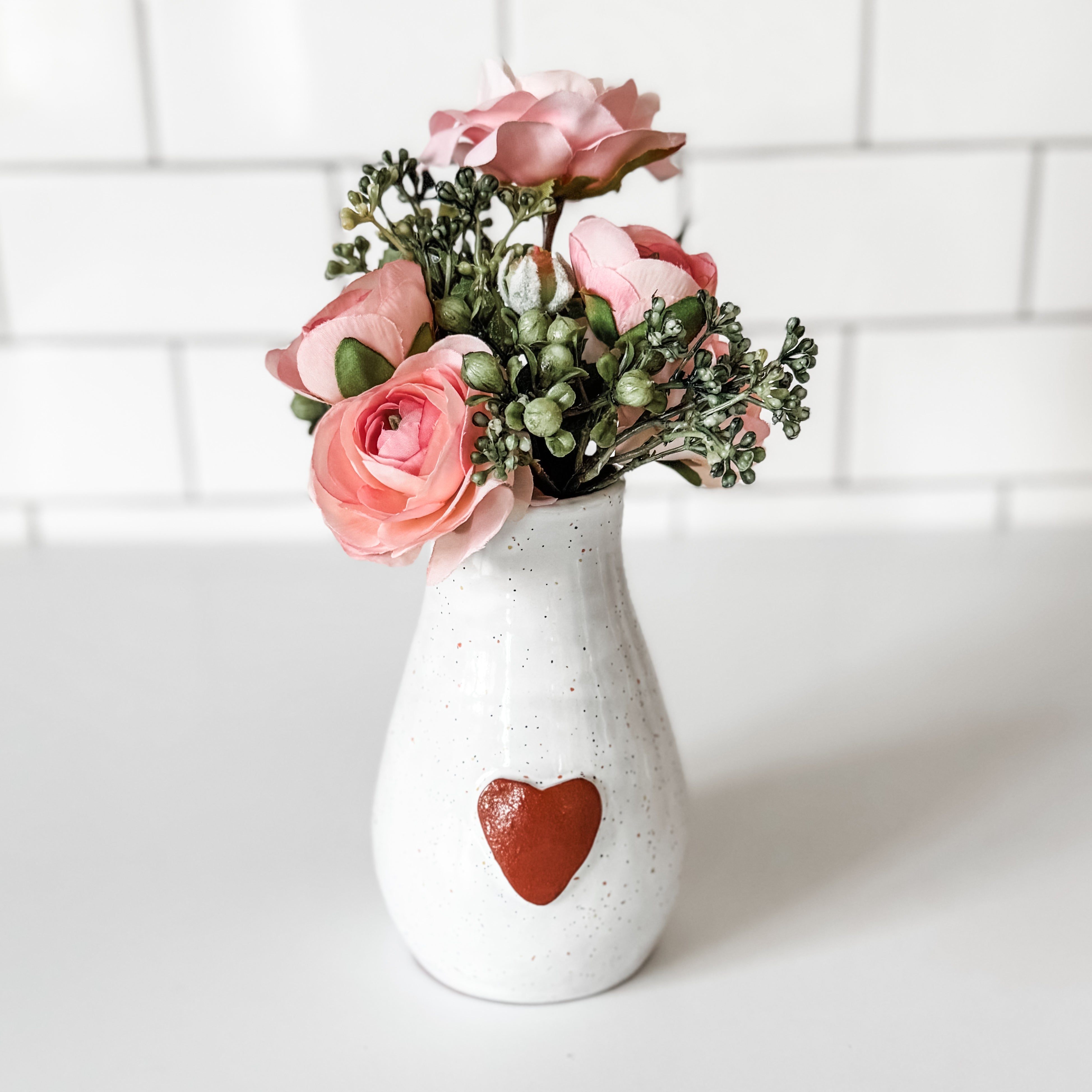 Calliope Speckled Vase