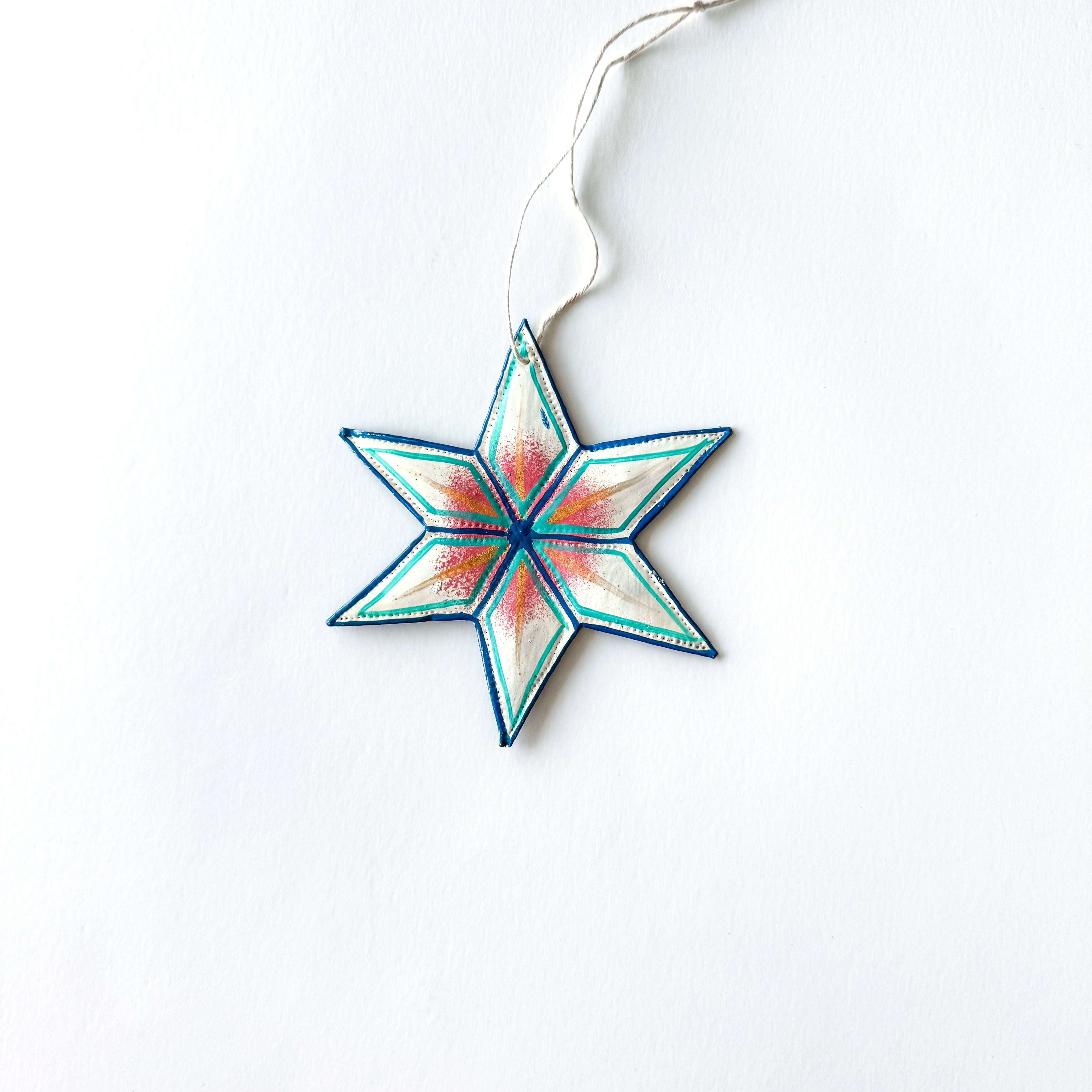 Radiant Star Oil Drum Ornament