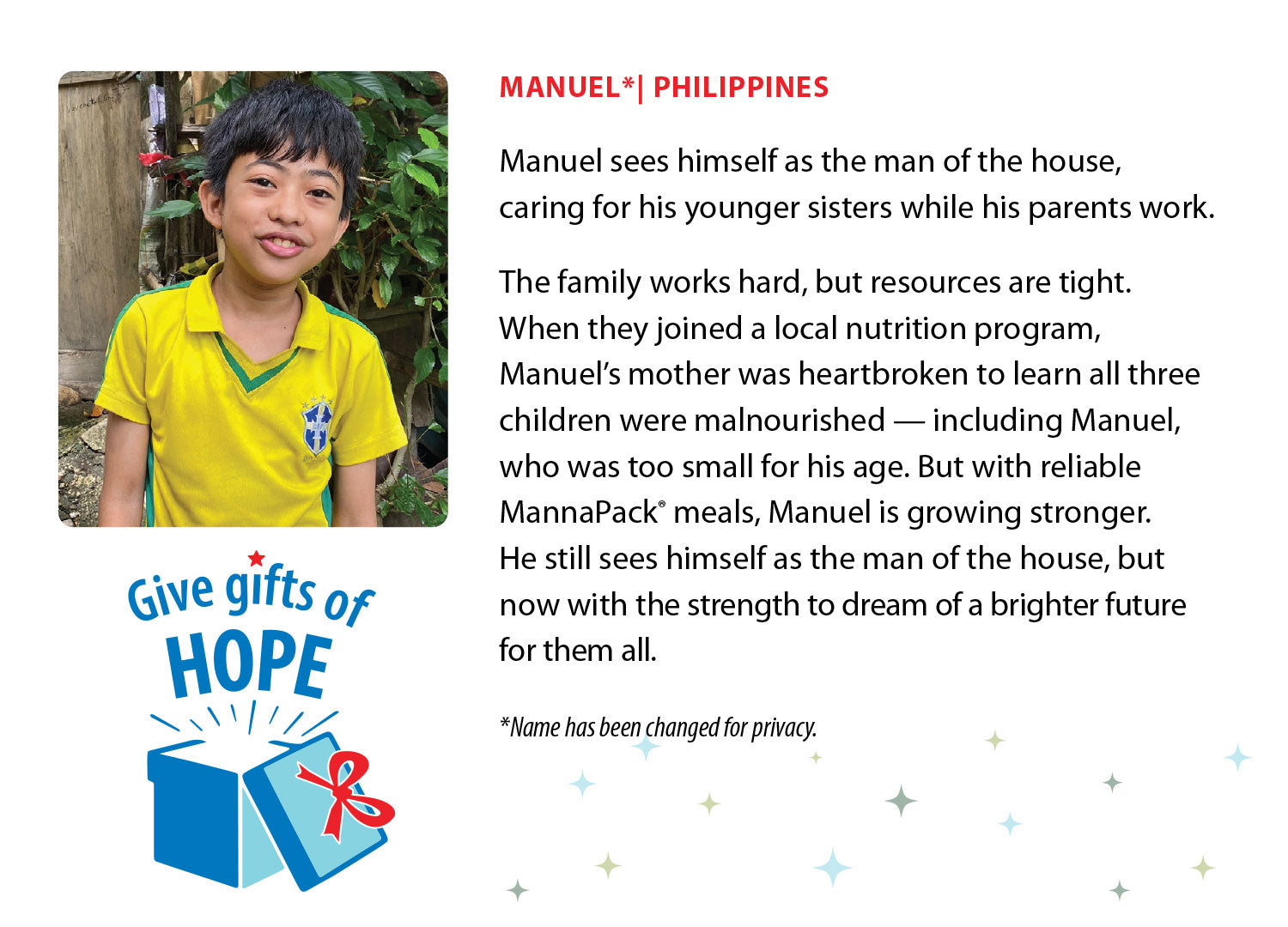 Story of Hope: Manuel | Philippines