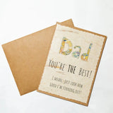 You're the Best Father's Day Card