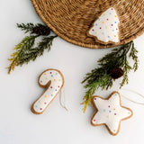 Felt Gingerbread Cookie Ornament