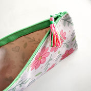 Floral Canvas Pouch