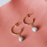 Majok Gold Hoop Earrings